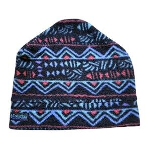 Columbia Beanie Hat L/XL Ski Winter Vintage Adult Made In USA Southwest